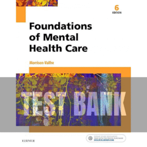 Foundations of Mental Health Care 6th Edition TEST BANK