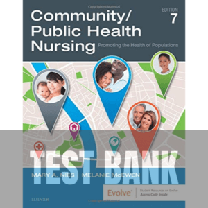 Community/Public Health Nursing Promoting the Health of Populations 7th Edition TEST BANK