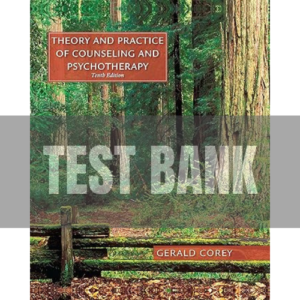 Theory and Practice of Counseling and Psychotherapy 10th Edition TEST BANK