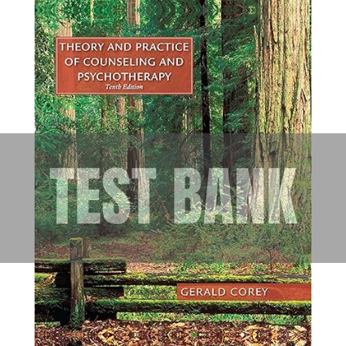 Theory and Practice of Counseling and Psychotherapy 10th Edition TEST BANK
