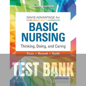 173S Davis Advantage for Basic Nursing Thinking Doing and Caring 3rd Edition TEST BANK