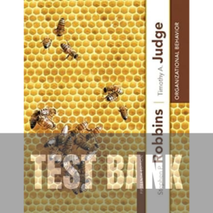 Organizational Behavior 15th Edition TEST BANK