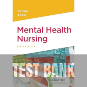 239S Mental Health Nursing 6th Edition TEST BANK