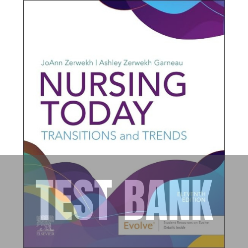Nursing Today Transition and Trends 11th Edition TEST BANK